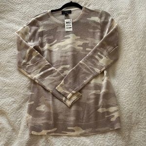 Camo Cashmere Sweater